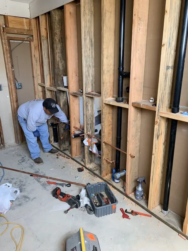 Commercial rough-in plumbing for Trenchless Sewer Repair in Grand Oaks